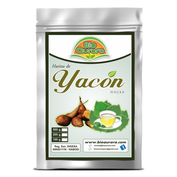 Hojas de Yacon